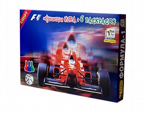 Настольная игра - Формула-1 (Игр и Ко, 5521 ИГРИКО)